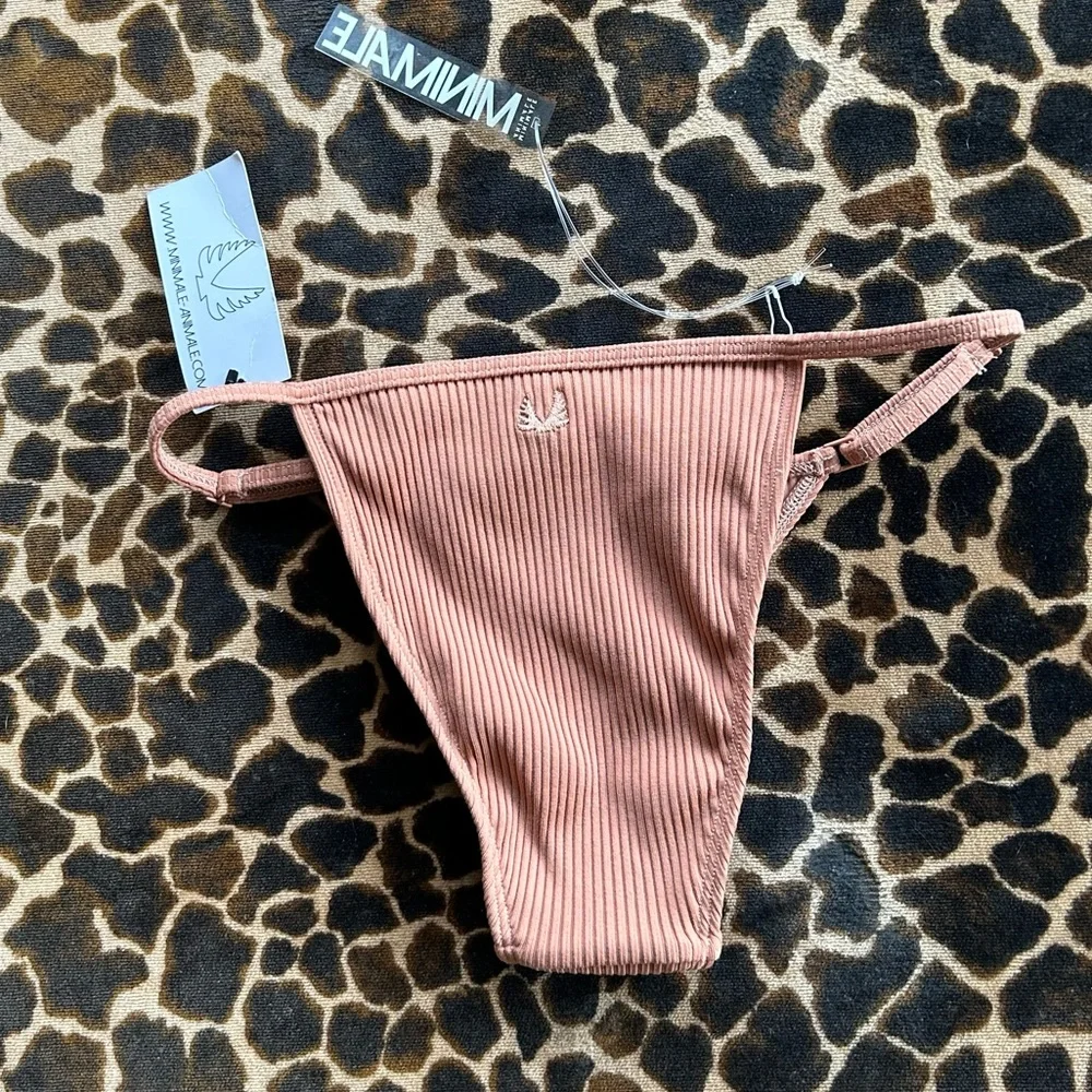 Minimale Animale Nude Bikini Bottoms NWT - Picture 3 of 4